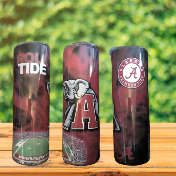 Roll Tide tumbler